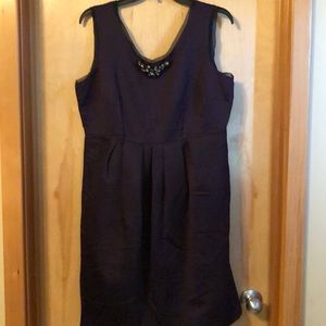 Purple dress 100% polyester